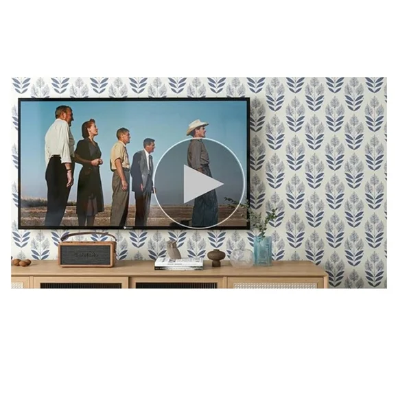 Blue Leaf Pattern Wall Art - Picture 7 of 8